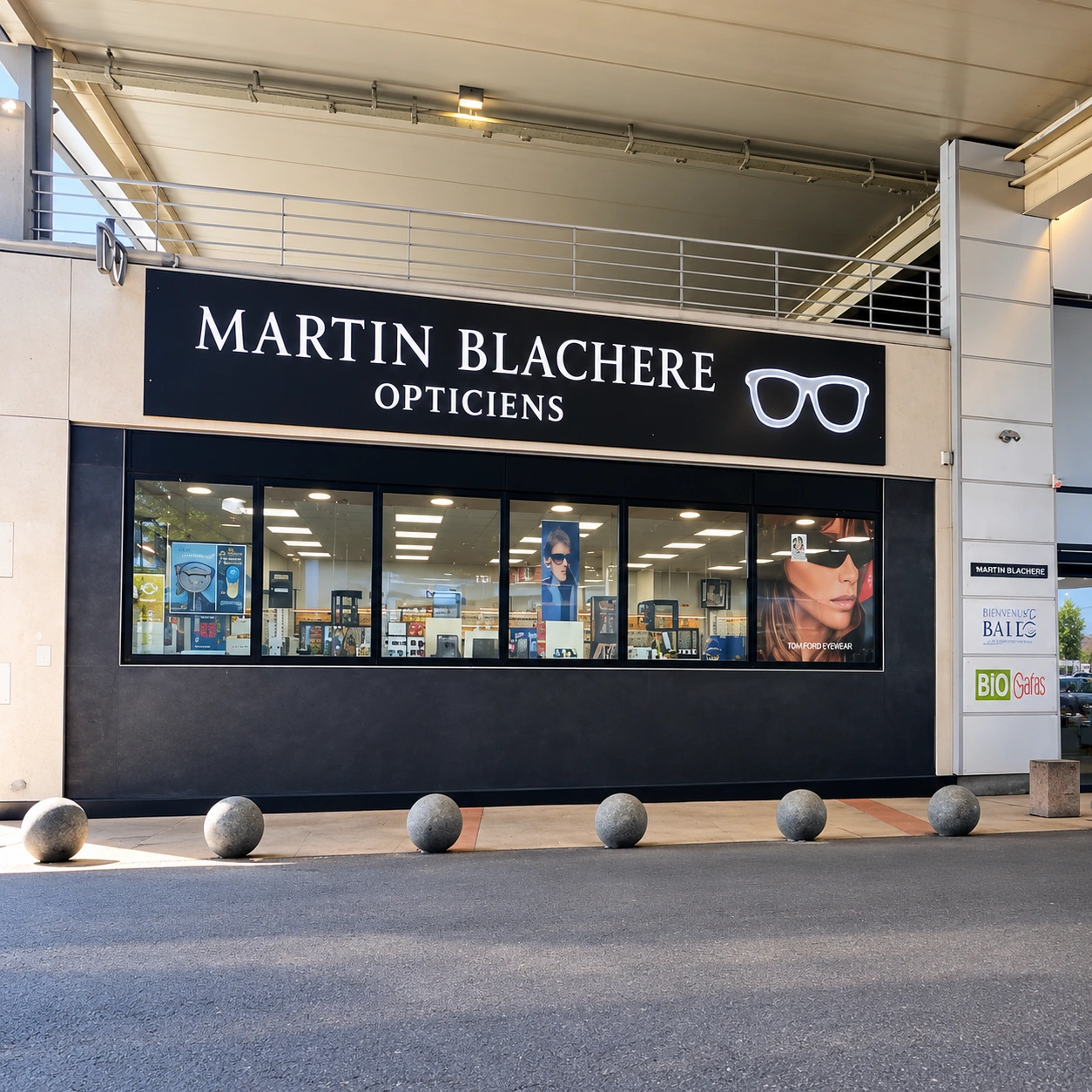 Le magasin Martin Blachère Opticien à Juvignac